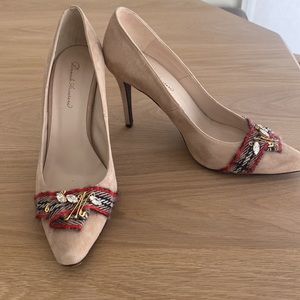 Daniele Ancarani suede pumps Burberry style